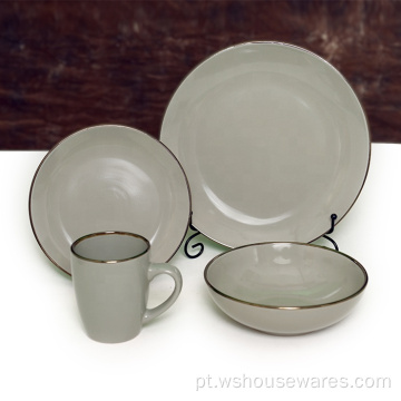 Conjunto de stoneware personalizado de alta qualidade